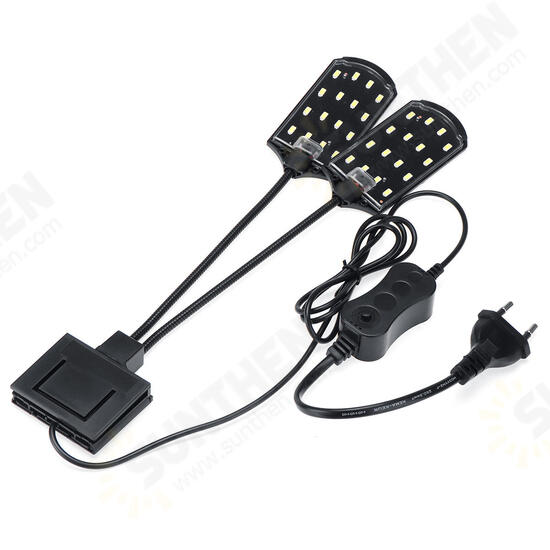 LED Aquarium Light, Saltwater Freshwater Fish Tank Clip On Lamp for Coral, Planted Nano Aquarium Tank LED Aquarium Light, Saltwater Freshwater Fish Tank Clip On Lamp for Coral, Planted Nano Aquarium Tank