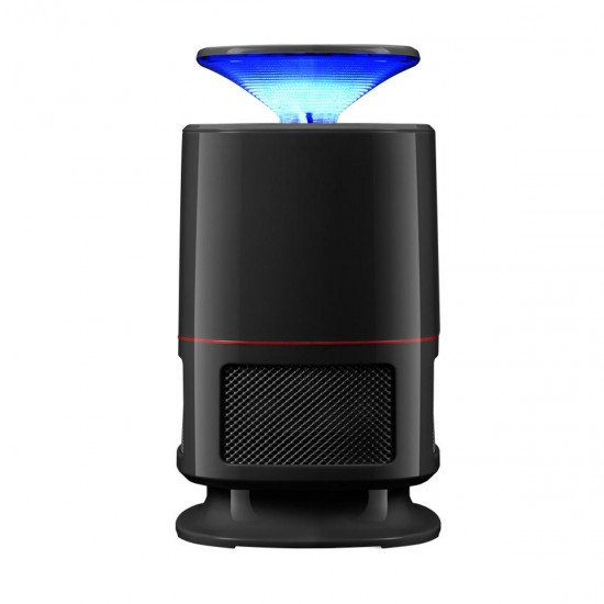 LED Electric Mosquito Black USB LED Photocatalyst Non-radiation Inhalation Mute Mosquito Lamp Light Bait