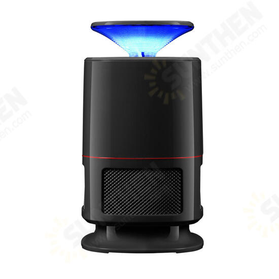 LED Electric Mosquito Black USB LED Photocatalyst Non-radiation Inhalation Mute Mosquito Lamp Light Bait