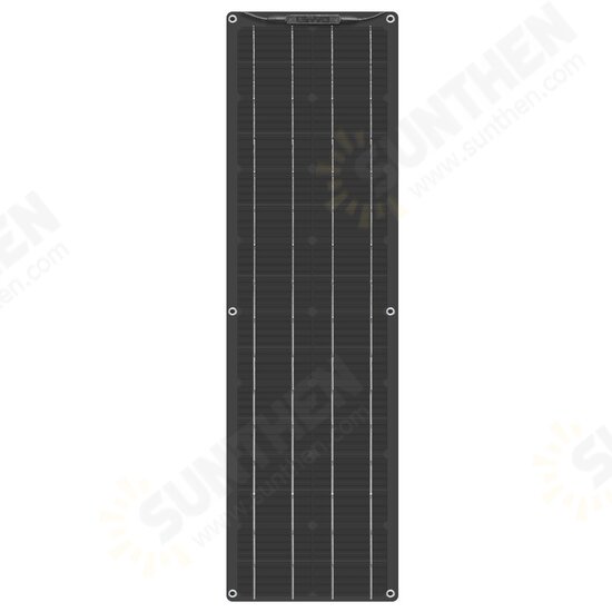 50W Solar Panel Battery Charger Solar Cell Portable Flexible Monocrystalline Silicon for Car Yacht Outdoor Camping