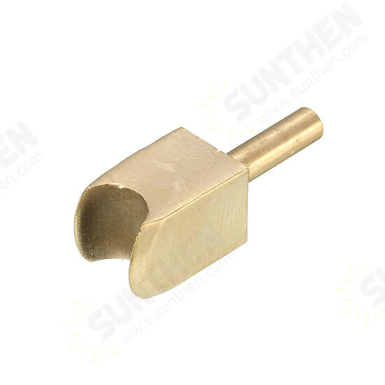 Leather Solder Iron Tip Brass Soldering Iron Tip to Burn the Edge Decorate DIY