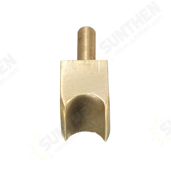 Leather Solder Iron Tip Brass Soldering Iron Tip to Burn the Edge Decorate DIY