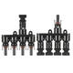 MC4 Connector Branching Male Connectors for Photovoltaic Solar Panel MC4 Connector Branching Male Connectors for Photovoltaic Solar Panel