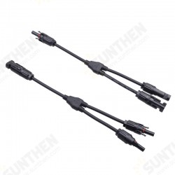 MC4 Y-branch PV Cable Connector Solar Panel Male & Female Connectors for Solar Cable 2.5mm2/4mm2/6mm2 Waterproof IP67 MC4 Y-branch PV Cable Connector Solar Panel Male & Female Connectors for Solar Cable 2.5mm2/4mm2/6mm2 Waterproof IP67
