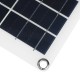 Max 100W Protable Solar Panel Kit Dual DC USB Charger Kit Single Crystal Semi-flexible Solar Power Panel w/ None/10A/30A/60A/100A Solar Controller