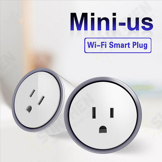 Mini Smart WiFi Socket Remote Control Switch Power Socket Outlet US Plug For Cellphone