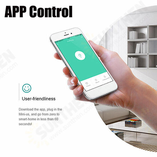 Mini Smart WiFi Socket Remote Control Switch Power Socket Outlet US Plug For Cellphone