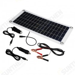 Mono Solar Panel Waterproof DC USB Monocrystaline Flexible Solar Charger Power Bank Outdoor Camping Hiking Battery Charger Mono Solar Panel Waterproof DC USB Monocrystaline Flexible Solar Charger Power Bank Outdoor Camping Hiking Battery Charger