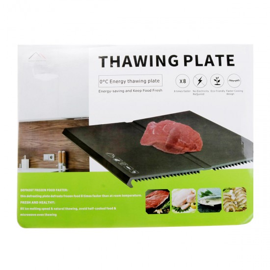 Fast Defrosting Tray - The Safest Way to Defrost Meat or Frozen Food