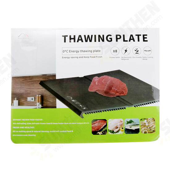 Fast Defrosting Tray - The Safest Way to Defrost Meat or Frozen Food