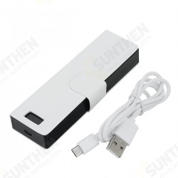 PU Leather Wired Charger Power Bank Charging Battery Case Pods Holder with USB Cable PU Leather Wired Charger Power Bank Charging Battery Case Pods Holder with USB Cable