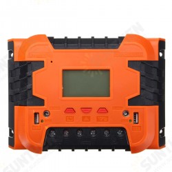 12V/24V Solar Charge Controller Battery Charging LCD Display Backlight 10A/20A/30A/40A/50A/60A 12V/24V Solar Charge Controller Battery Charging LCD Display Backlight 10A/20A/30A/40A/50A/60A