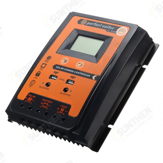 PWM 30A/50A/70A Solar Panel Controller Solar Charge Controller Battery Regulator Solar Panel Charging Controller