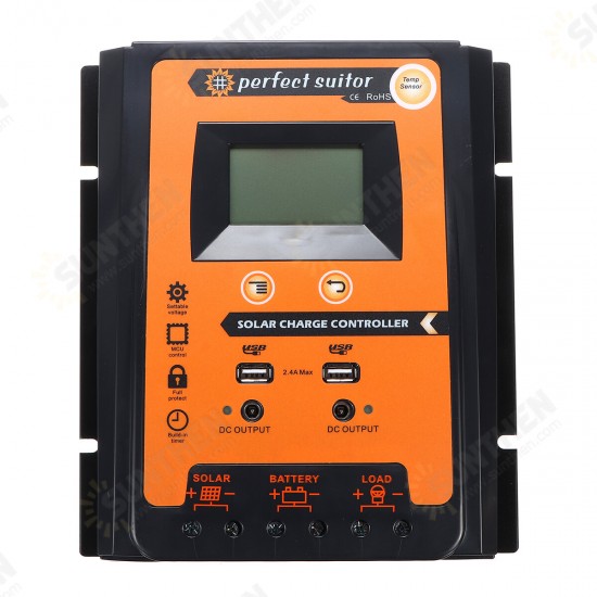 PWM 30A/50A/70A Solar Panel Controller Solar Charge Controller Battery Regulator Solar Panel Charging Controller