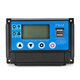 60A 12/24V Auto Adapt LCD Solar Charge Controller Battery Regulator Adjustable Parameter Dual USB Output 60A 12/24V Auto Adapt LCD Solar Charge Controller Battery Regulator Adjustable Parameter Dual USB Output