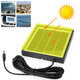 Portable 5W 12V Polysilicon Solar Panel Battery Charger For Car RV Boat W/ 3m Cable