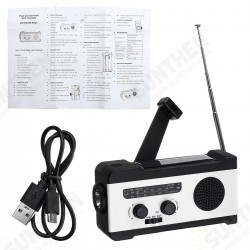 Portable Multifunctional AM/FM/WB Radio Pocket Speakers Solar Hand Crank Radio Portable Multifunctional AM/FM/WB Radio Pocket Speakers Solar Hand Crank Radio