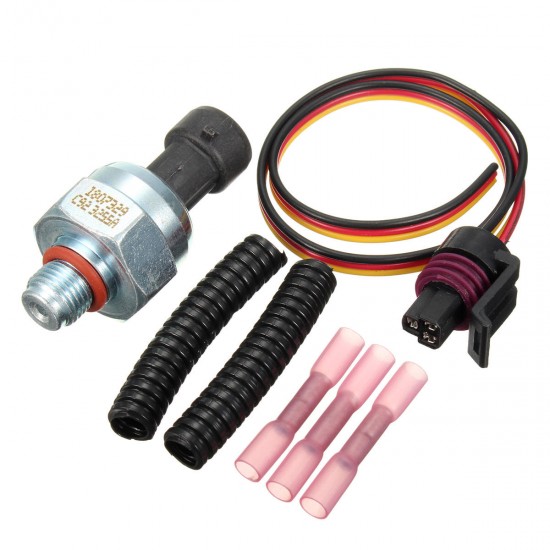 Oil Injection Control Pressure Sensor With Connector Kit For Ford E-350 450 550 F750