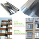 Silver Window Film One Way Mirror Insulation Stickers Solar Reflective 50cmx3m Silver Window Film One Way Mirror Insulation Stickers Solar Reflective 50cmx3m