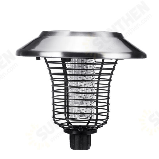 Solar Electric Shock Mosquito LED Light Fly Bug Insect Zapper Killer Trap Lamp Intelligent Light-control Outdoor Lamp Solar Electric Shock Mosquito LED Light Fly Bug Insect Zapper Killer Trap Lamp Intelligent Light-control Outdoor Lamp