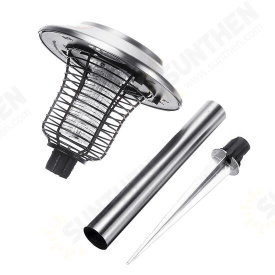 Solar Electric Shock Mosquito LED Light Fly Bug Insect Zapper Killer Trap Lamp Intelligent Light-control Outdoor Lamp Solar Electric Shock Mosquito LED Light Fly Bug Insect Zapper Killer Trap Lamp Intelligent Light-control Outdoor Lamp