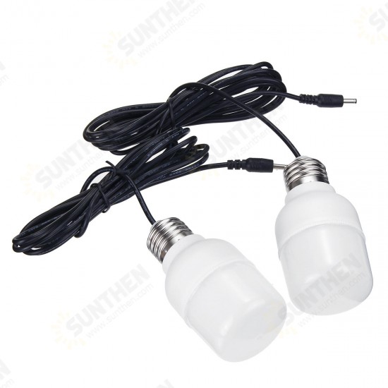 Solar Panel Generator System Portable Home Kit LED Light USB Charger W/ 2 Bulbs Solar Panel Generator System Portable Home Kit LED Light USB Charger W/ 2 Bulbs