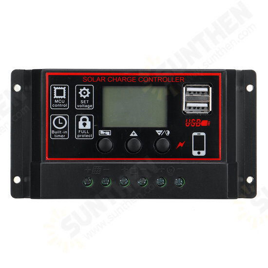 Solar Panel Power System Complete Kit 18V 30W Solar Panel 60A Charger USB Controller 1000W Solar Inverter Solar Panel Power System Complete Kit 18V 30W Solar Panel 60A Charger USB Controller 1000W Solar Inverter