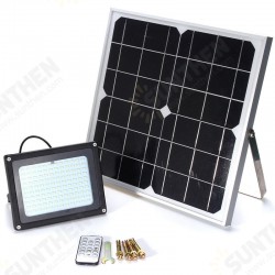 Solar Panel Powered 120 LED Security Motion Sensor Floodlight Waterproof Outdoor Garden Light+Remote Solar Panel Powered 120 LED Security Motion Sensor Floodlight Waterproof Outdoor Garden Light+Remote
