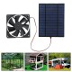 Solar Panel Powered Fan Mini Ventilator 20W Solar Panel 6-in Exhaust Fan Solar Panel Powered Fan Mini Ventilator 20W Solar Panel 6-in Exhaust Fan