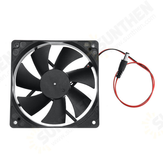 Solar Panel Powered Fan Mini Ventilator 20W Solar Panel 6-in Exhaust Fan Solar Panel Powered Fan Mini Ventilator 20W Solar Panel 6-in Exhaust Fan