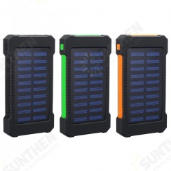Solar Power Bank 8000mAh Portable Waterproof Solar Charger with LED Light Solar Power Bank 8000mAh Portable Waterproof Solar Charger with LED Light