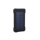 Solar Power Bank 8000mAh Portable Waterproof Solar Charger with LED Light