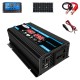 Solar Power Generation System 18W Solar Panel+4000W Dual USB LCD Power Inverter 12V to 220V/110V 30A Solar Charge Controller w/Dual USB Charger Ports