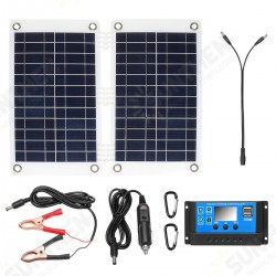 Solar Power Panel Charger Solar Panel Kit Polysilicon With Solar Charge Controller Solar Power Panel Charger Solar Panel Kit Polysilicon With Solar Charge Controller