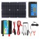 Solar Power System 18W 18V Solar Panel Battery Charger 3000W Inverter 30A 12/24V Solar Controller USB Kit