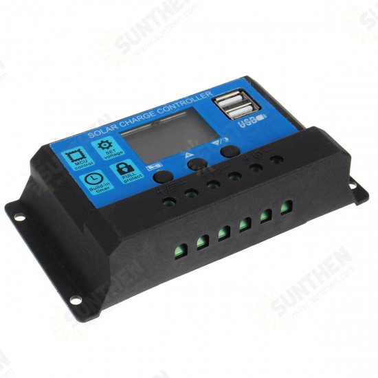 Solar Power System Kit 18V Solar Panel 4000W 12V to 110V/220V Inverter 30A 12/24V Charge Controller USB Kit