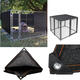 Sunshade Net Dog Kennel Puppy Cat Rabbit Pet Shade Crate Cover Cage Home 80% Sunblock Shade Sunshade Net Dog Kennel Puppy Cat Rabbit Pet Shade Crate Cover Cage Home 80% Sunblock Shade