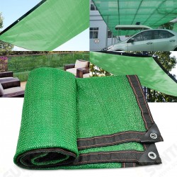 Sunshade Net Sail Awning Cover Outdoor Garden Canopy 6 Stitches 80% Sunshade Green Net Sunshade Net Sail Awning Cover Outdoor Garden Canopy 6 Stitches 80% Sunshade Green Net