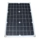True 20W Solar Panel 12V/5V DC USB Solar Power Panel 4 Heads Monocrystalline