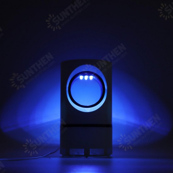 USB Electric Photocatalytic Mosquito Killer Lamp LED Light Non-Toxic UV Insect Trap