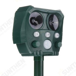 Ultrasonic Solar Battery Cat Dog Pest Repeller Scarer Deterrent Repellent Animal Repeller Ultrasonic Solar Battery Cat Dog Pest Repeller Scarer Deterrent Repellent Animal Repeller