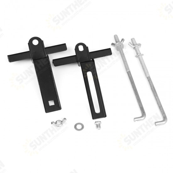Universal Battery Tray Adjustable Hold Down Battery Clamp Bracket Cycle 19x28cm Universal Battery Tray Adjustable Hold Down Battery Clamp Bracket Cycle 19x28cm