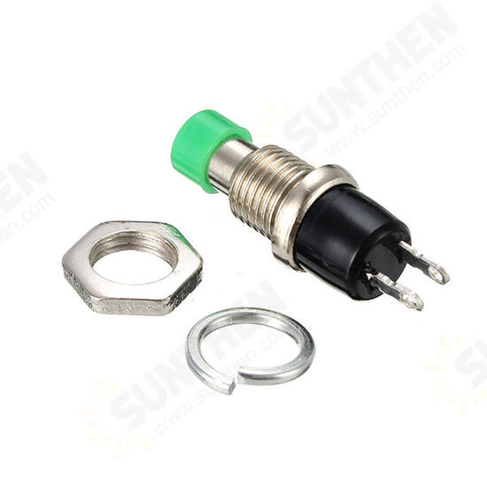 PBS-110 250V 1A 7mm Self-reset Switch NC Push Button Round 10pcs PBS-110 250V 1A 7mm Self-reset Switch NC Push Button Round 10pcs
