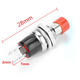 PBS-110 250V 1A 7mm Self-reset Switch NC Push Button Round 10pcs PBS-110 250V 1A 7mm Self-reset Switch NC Push Button Round 10pcs
