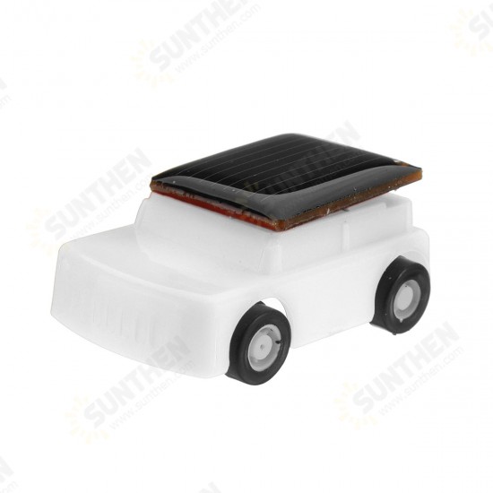 Solar Powered Toy Mini Car Kids Gift Super Cute Creative ABS No-toxic Material Children Favorate