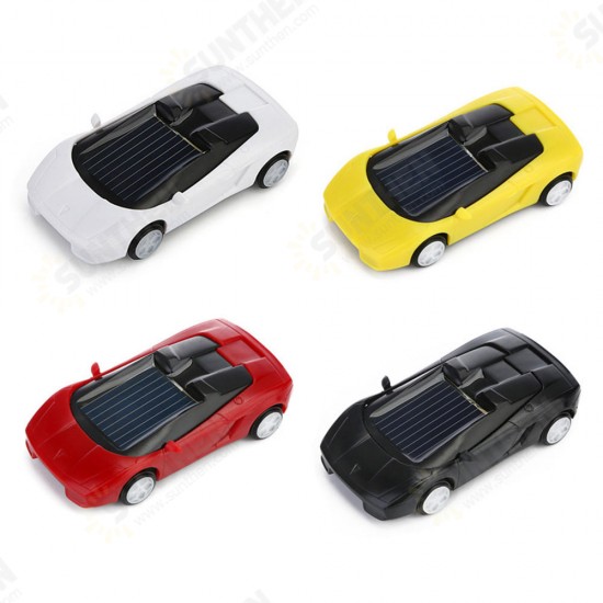 Solar Powered Toy Mini Car Kids Gift Super Cute Creative ABS No-toxic Material Children Favorate