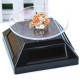 Solar Showcase 360° Turntable Rotation Display Stand For Displaying Jewelry Watch Ring Phone