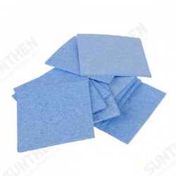 10Pcs 60 x 60mm Blue Solder Cleaning Sponge For Soldering Iron Tip 10Pcs 60 x 60mm Blue Solder Cleaning Sponge For Soldering Iron Tip