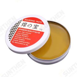 10g 50g Solder Paste Mild Rosin Environmental Soldering Paste Flux PCB IC Parts Welding Soldering Gel Tool for Metalworking 10g 50g Solder Paste Mild Rosin Environmental Soldering Paste Flux PCB IC Parts Welding Soldering Gel Tool for Metalworking