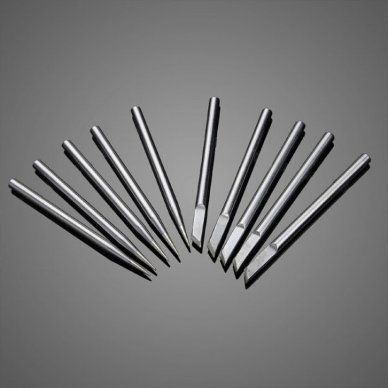10pcs 3.8mm 30W Superior Copper External Heated Solder Iron Tips